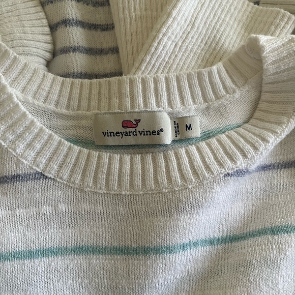 Vineyard Vines Crewneck 100% Cotton Sweater Size M - Picture 3 of 6